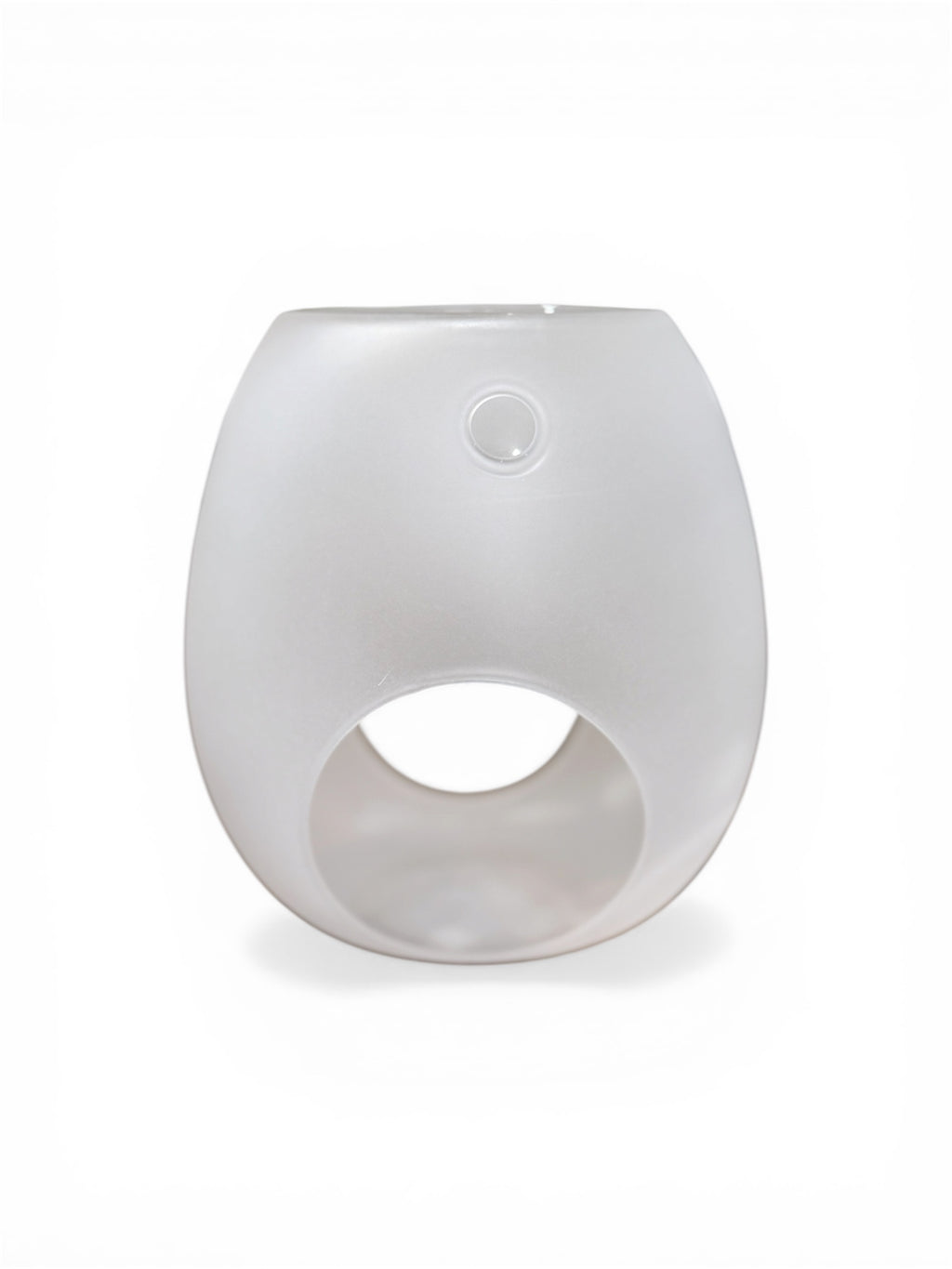 Frosted White Glass Wax Melt Burner