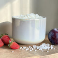 Wickless Candle in Ceramic Pearl Jar - Velvet Berry