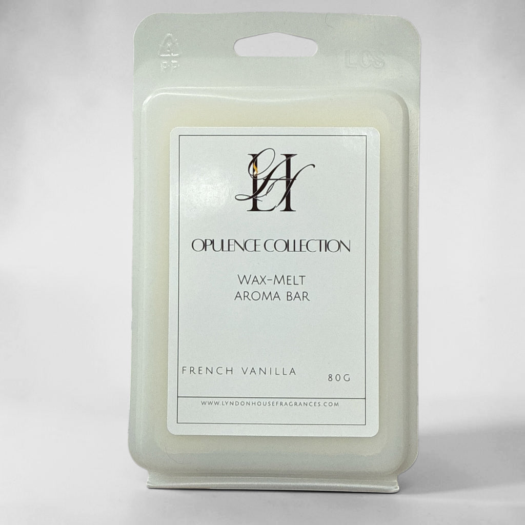 Wax Melt Aroma Bar 80g -French Vanilla- Coconut & Rapeseed Wax
