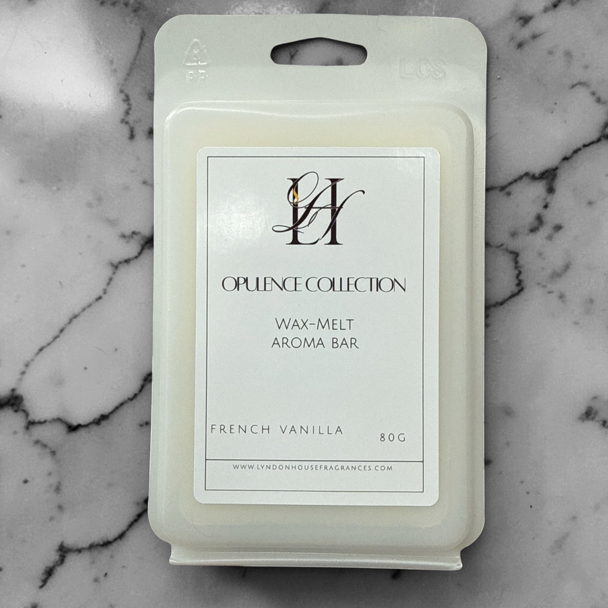 Wax Melt Aroma Bar 80g -French Vanilla- Coconut & Rapeseed Wax