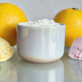 Wickless Candle in Ceramic Pearl Jar - Sherbet Lemon